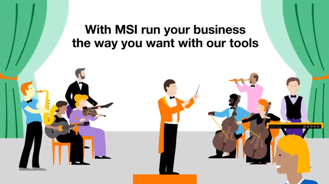 Orange: MSI Animation