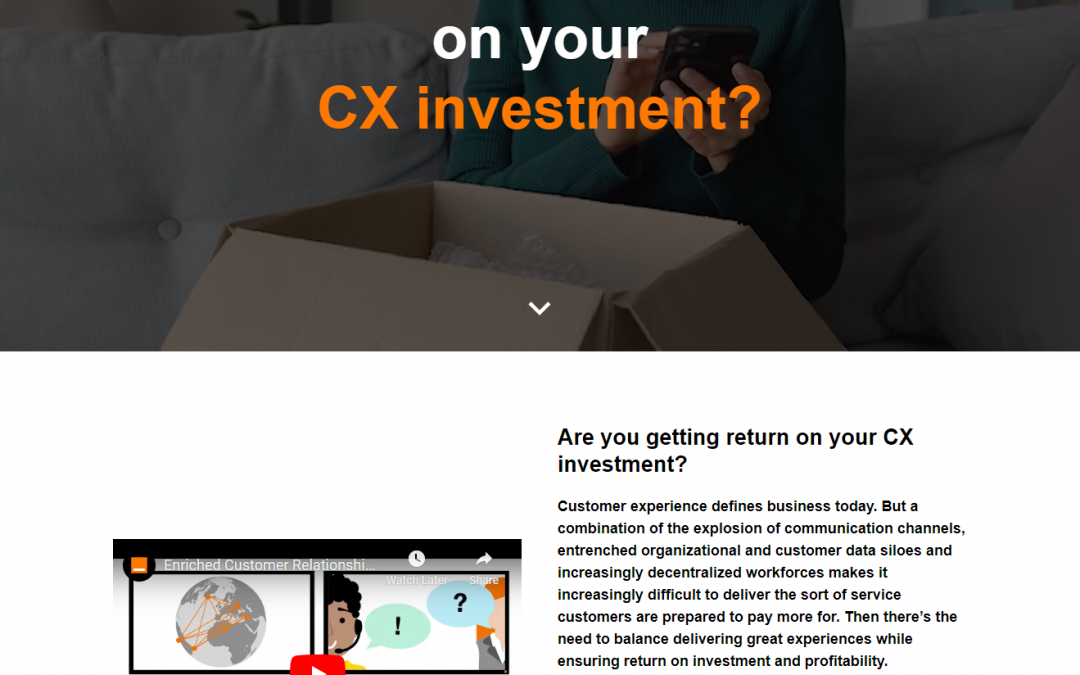 Orange Business: CX campaign