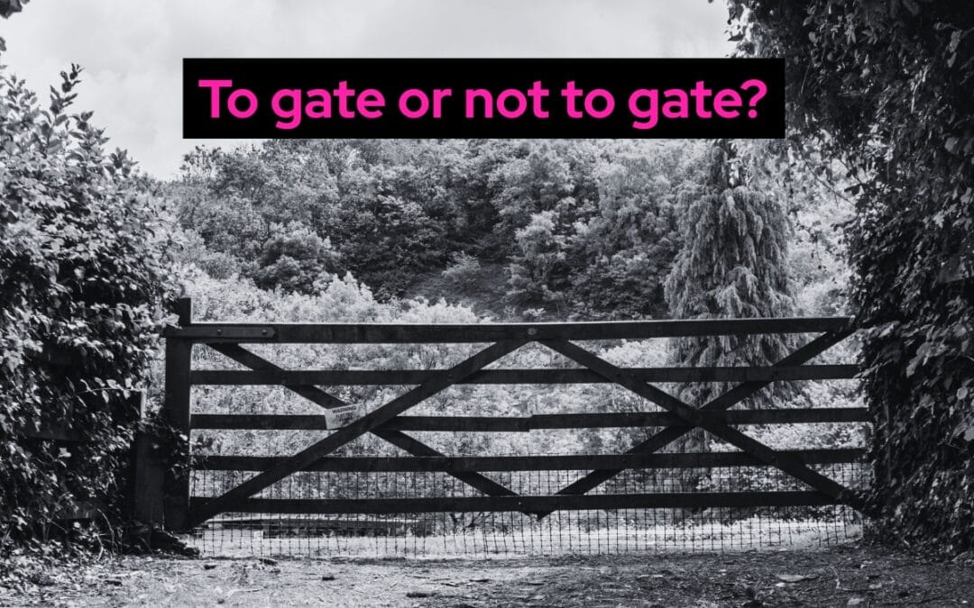To gate or not to gate: have we reached the end of the road for gated PDFs?